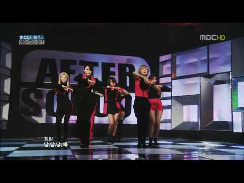 [091226][HD] After School - DIVA + Because of You (Comeback Stage) @ MuCore