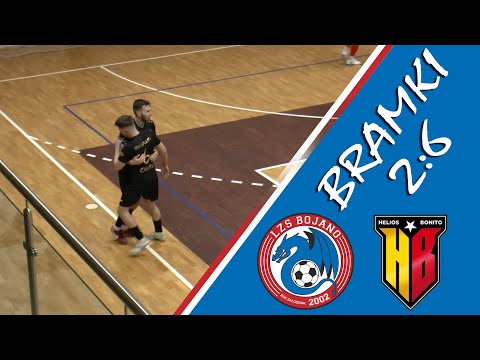 LZS Dragon Bojano - Bonito Helios Białystok 2:6 || bramki || 19.03.2023