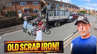 Collecting And Recycling Scrap metal For CASH A Day in The Life of A Scrap Man s