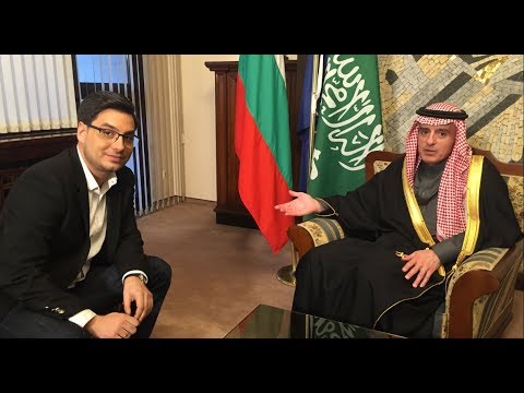 Svetoslav Ivanov speaks to Adel bin Ahmed Al-Jubeir  about Ritz-Carlton events