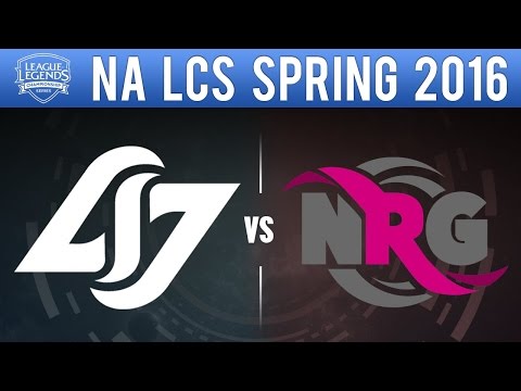 Counter Logic Gaming vs NRG Esports - LoL S6 Tournament NA LCS Spring 2016