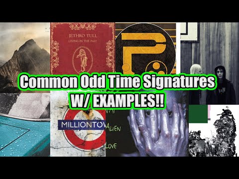 10 Of The MOST Common Odd Time Signatures!!