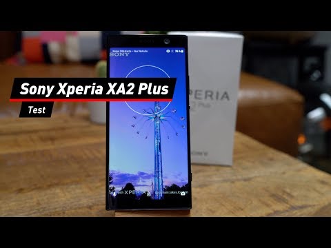 Sony Xperia XA2 Plus: Schicke Mittelklasse im Test