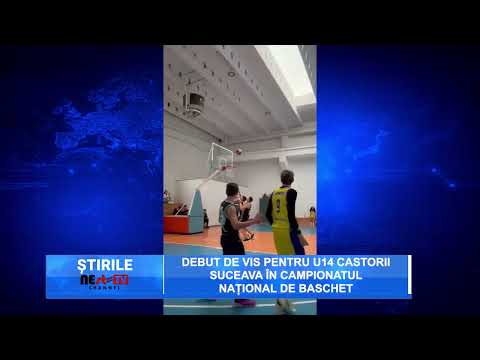 Debut de vis pentru U14 Castorii Suceava în Campionatul Național de Baschet
