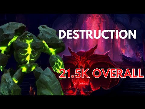 Shadowlands 9.2 Destruction Warlock Halls of Atonement +22