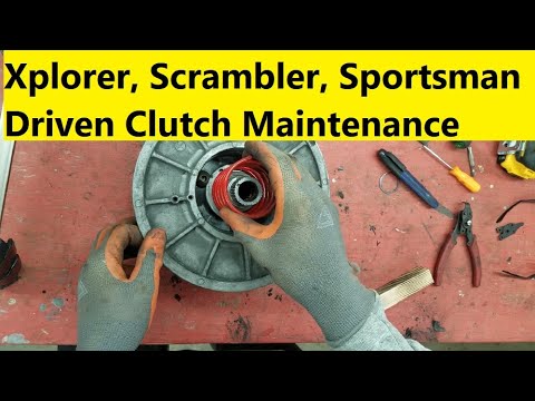 Polaris Xplorer, Sportsman, Scrambler Driven Clutch Maintenance