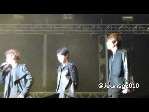 [FANCAM] 110113 BEAST @ DiGi Live - Talking about Kikwang
