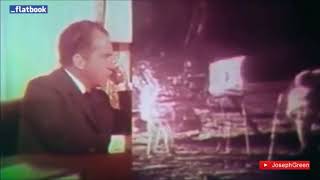 Nixon&#39;s FAKE phone call to the moon. 1969. Apollo 11.