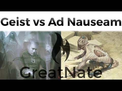 Jeskai Geist vs Ad Nauseum - Modern MTG