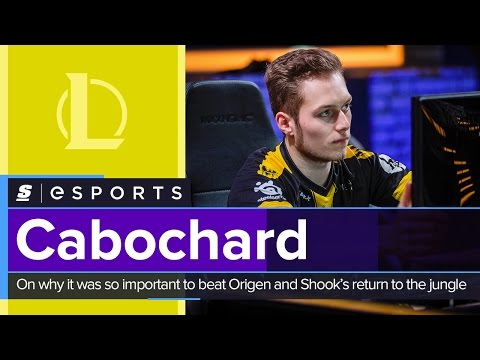 Cabochard on why it was important to beat Origen and Shook’s return to the jungle