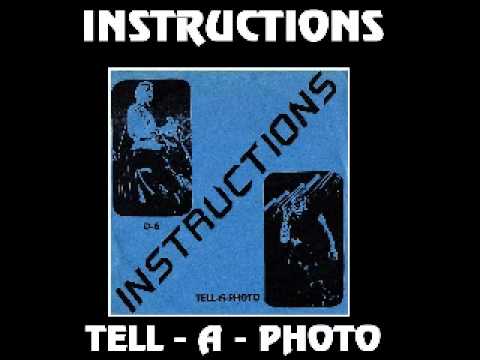 Instructions - Tell-A-Photo 1982 Chameleon Records