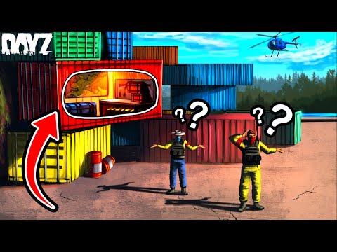 Building my New Hidden Container Port Base in DayZ!