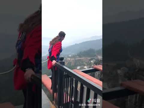 高空栈道，惊现刺激