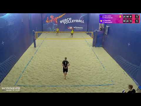 12:15 A. Matvieiev /D. Kharchenko - A. Pasazhin /V. Tyshchenko 27.10.2022 | Winners Beach Volleyball
