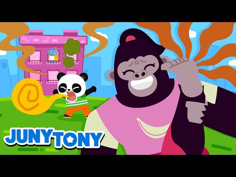 Musty, Fusty, Yucky Animal Condo | What Is that Smell? Fun Animal Songs for Kids | JunyTony