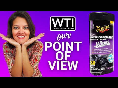 Meguiar'S Quik Interior Detailer Wipes - WTI product video review