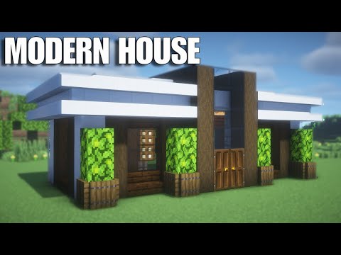 Minecraft: Insane Small Modern Mansion Build 🏡