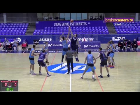 EBA - MOVISTAR ESTUDIANTES vs DISTRITO OLÍMPICO.- Liga EBA 2020/21 #BasketCantera.TV