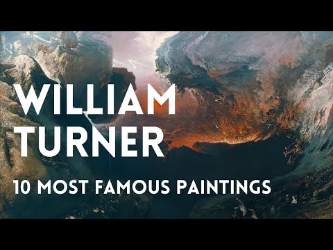 The 10 most famous paintings of JOSEPH-MALLORD WILLIAM TURNER