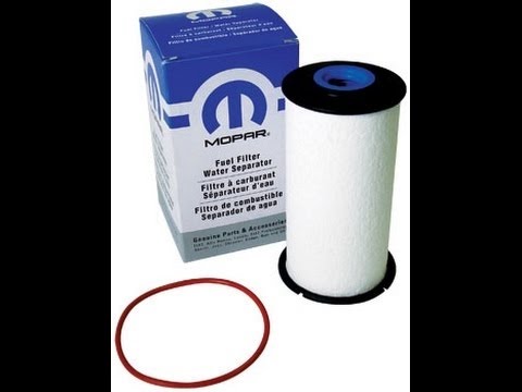 Ram 3.0l VM Motori ecodiesel REVISED fuel filter replacement & aftermarket filter analysis