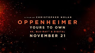 Oppenheimer | Own on 4K Ultra HD, Blu-ray and Digital November 21