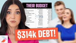 Doctors with $314k in DEBT | Millennial Real Life Budget Review Ep. 18