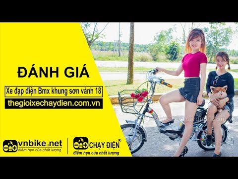 Đánh giá xe đạp điện Bmx khung sơn vành 18 