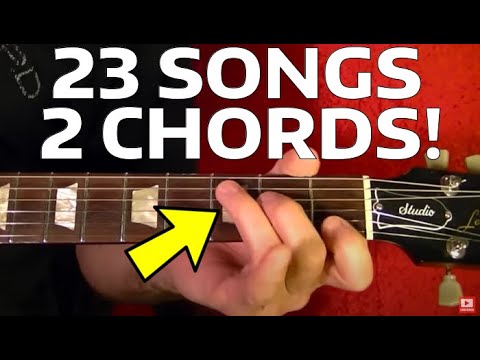 23 EASY Songs 3 Chords Guitar Lesson Video