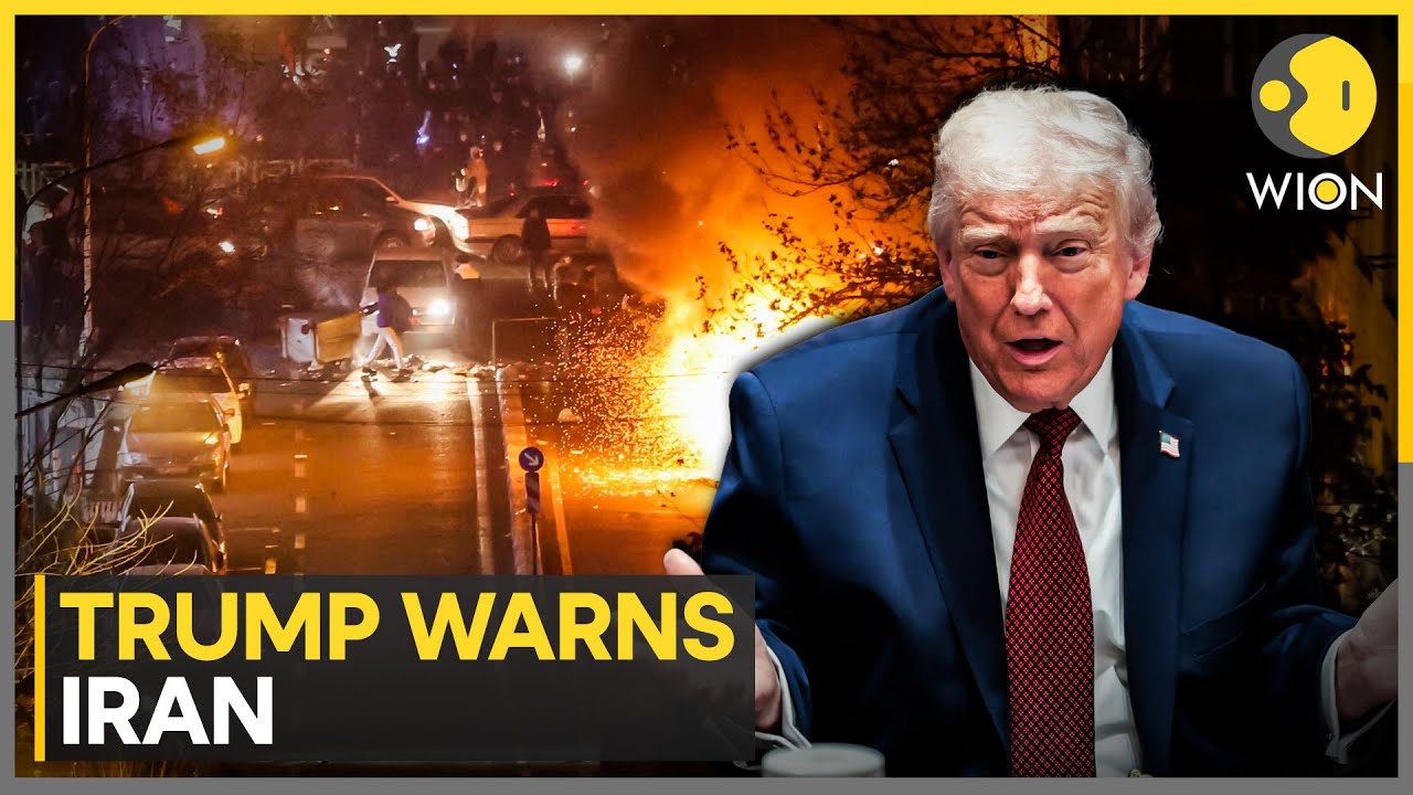 Iran Protests: Iran Accuses U.S., Israel of Backing Deadly Protests, Claims "Martyrs" | WION