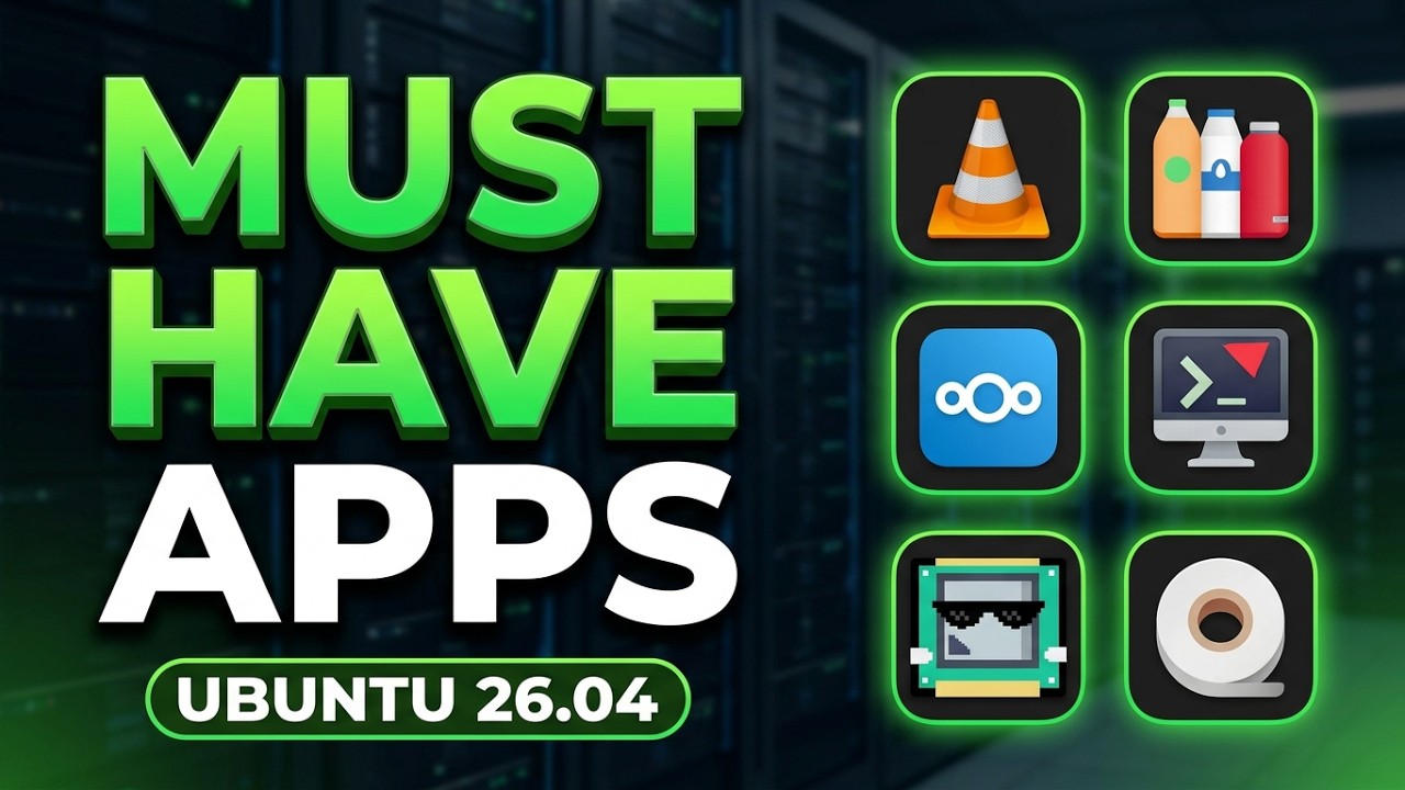Ubuntu 26.04 LTS: 6 MUST-HAVE Apps You Should Install First on your Linux Machine