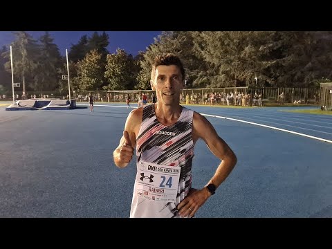 Record del Mondo di Davide Ranieri  sul Miglio cat.M45 in 4'10"30 a San Donato Mil.il 05/09/2020