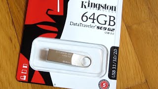 Kingston 64 GB DataTraveler SE9 DTSE9H/64GB - відео 2
