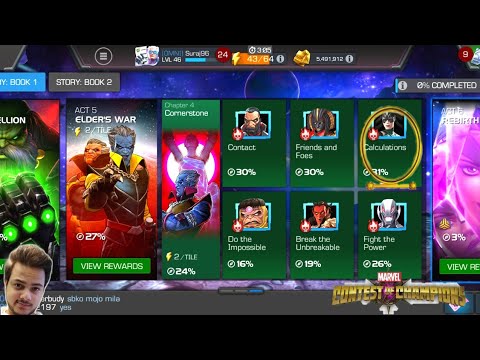CAVALIER JOURNEY ACT 5.4.3 (Calculations) EASY COMPLETION | MCOC GAMEPLAY IN HINDI |