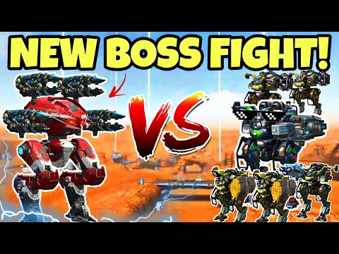 🔥 1vs6 LEECH VS COSSACK ARMY BOSS FIGHT SKIRMISH CONCEPT || WAR ROBOTS || NEW ||