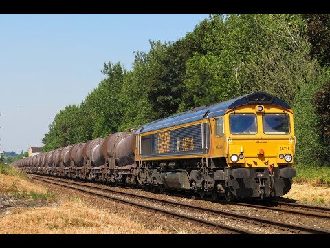GBRf 66716 - 6S94 China Clay Tanks, Bamber Bridge 04/07/18.