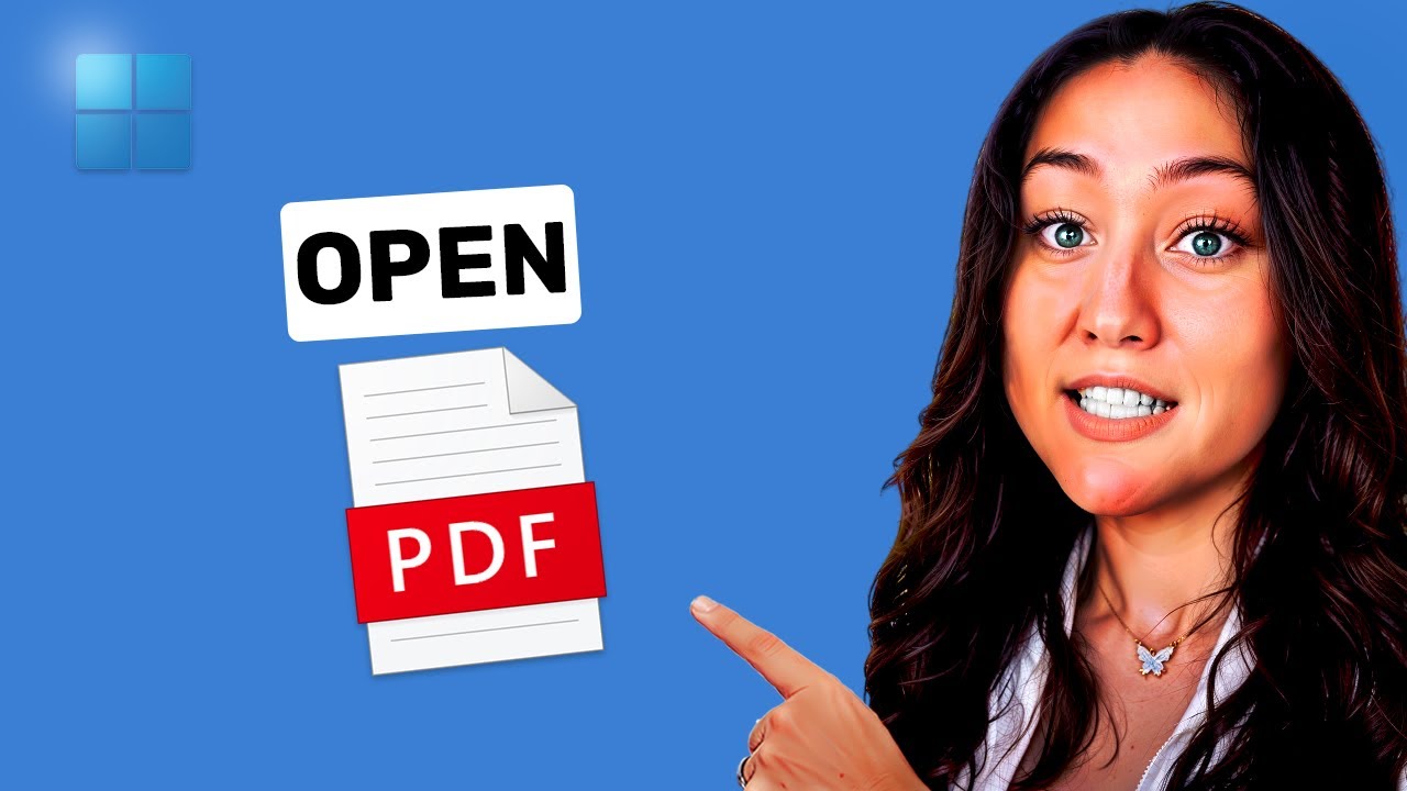 How to open pdf in windows 11