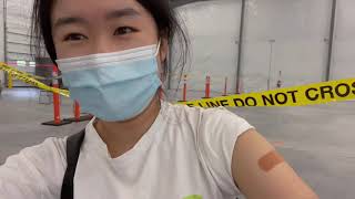 Summer Internship | getting first dose of vaccine💉 moderna