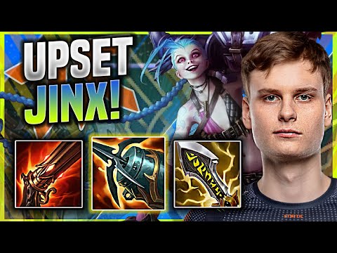 UPSET A BEAST WITH JINX KRAKEN SLAYER! - FNC Upset Plays Jinx ADC vs Yasuo! | Season 11