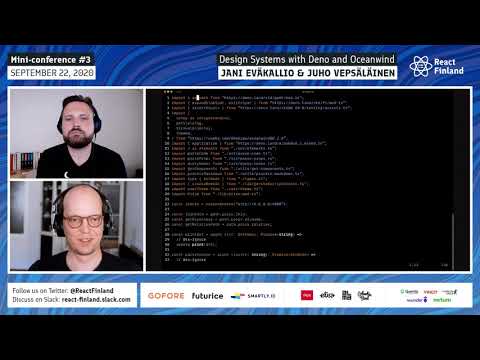 Juho Vepsäläinen - Design Systems with Deno and Oceanwind