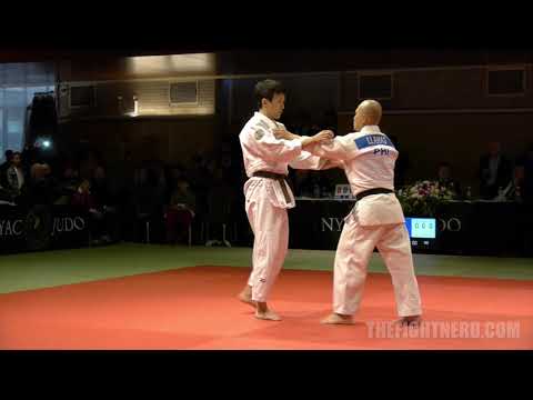 Sensei Lloyd Llamas - Nage no Kata (slo-mo version) demo at NY Open Judo Team Tournament 2015
