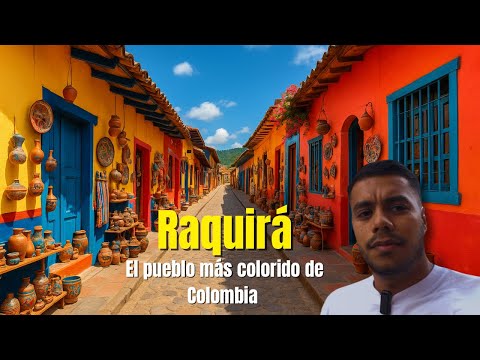 Vlog / Raquira el pueblo más colorido de Colombia 🇨🇴 