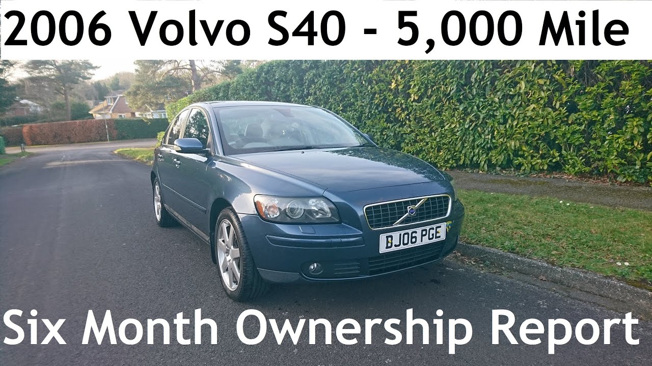 2006 Volvo S40 Mark II 2.4i SE 5000 Mile/Six Month ...