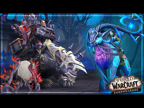 ALL Covenant Mounts & Pets In-Game Preview | Shadowlands Beta
