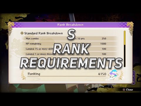 SPECIAL MISSION S RANK REQUIREMENTS (Breakdown Requirements) Demon Slayer The Hinokami Chronicles