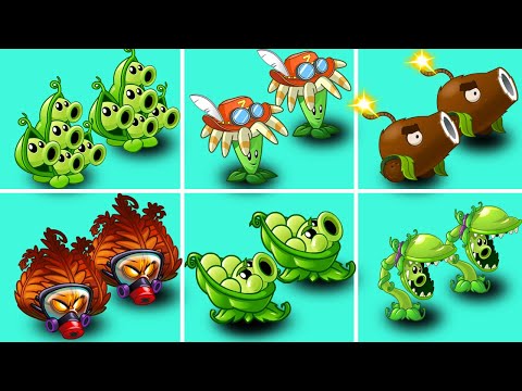 Team Pea Pod Vs 05 Team Plant - Which Team Plant 's Best? - PvZ 2 Team Plants
