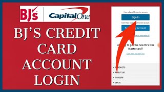 How to Login to BJ's Credit Card Online Account 2023