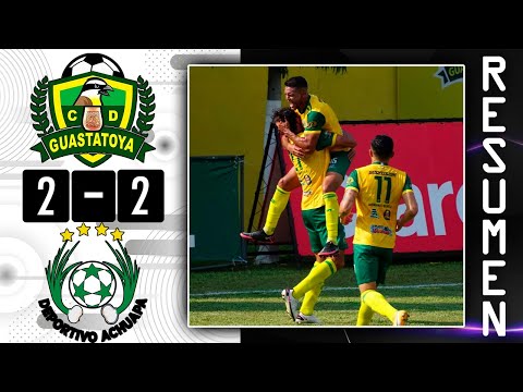 Guastatoya vs Achuapa (2 -2) | RESUMEN Y GOLES | Jornada 6 apertura 2021 | Liga de Guatemala
