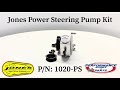 Jones SBC/BBC Serpentine Power Steering Pump Drive Kit