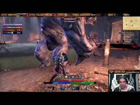 ESO: 1st time tanking correctly.. in an unfinished build.. erk! o.O