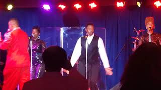 Dennis McDonald performing live at Motor City Casino with Darron Moore Luther Vandross experience